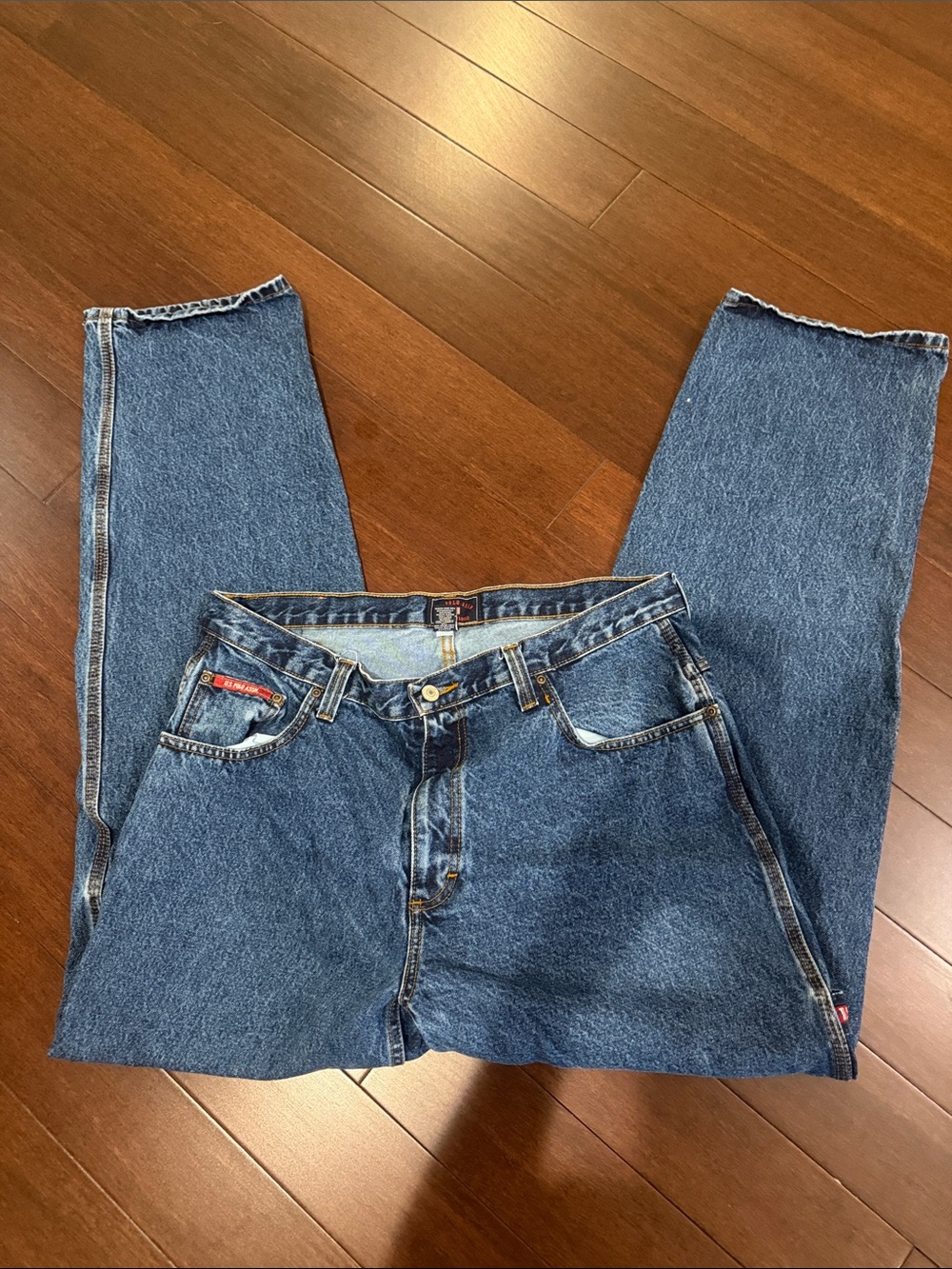 U.S. Polo Assn. Straight Leg Blue Denim Jeans